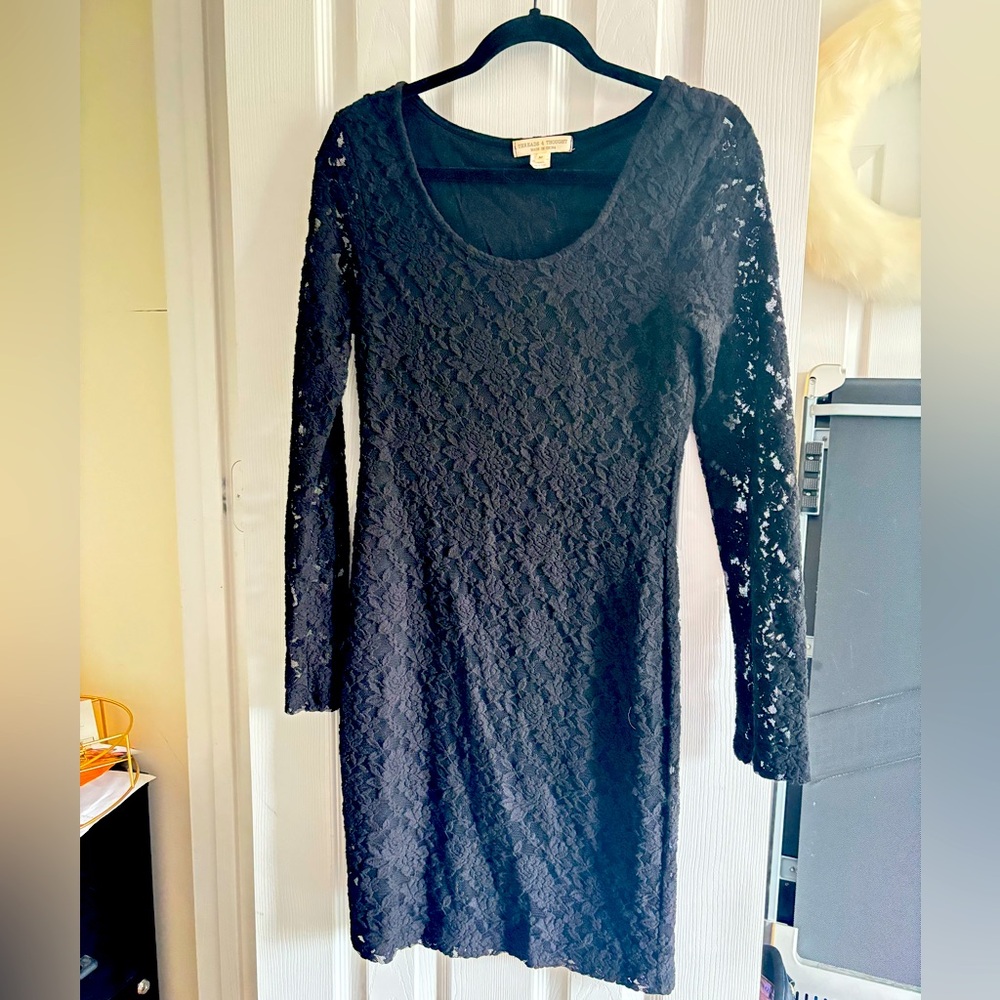 Black//Threads for Thought dress//size medium